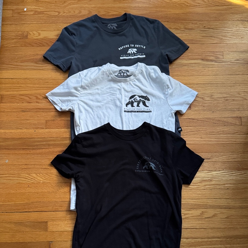 Conundrum Outfitters 3 Tee Set